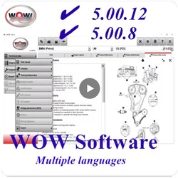 WOW! 2024 Hot sale For V5.00.12 WOW 5.00.8 R2 diagnostics Software with Kengen For Tcs Multi-diagnostic Car Software Repair tool