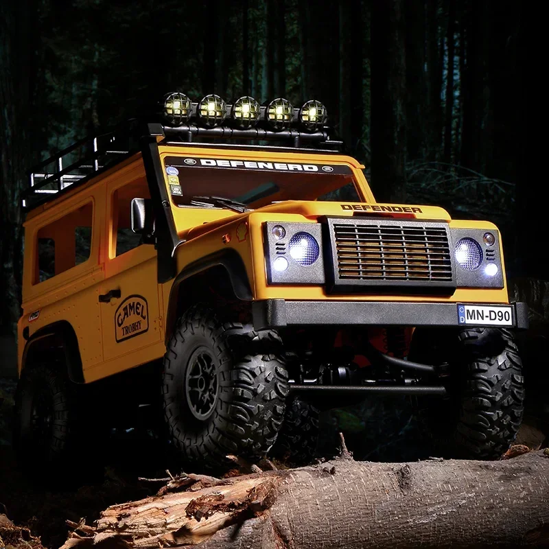 New MN98 RC Car Land Rover Defender Simulation Climbing Car 4WD Off-road Vehicle Electric Toy Model Remote Control Car Adult