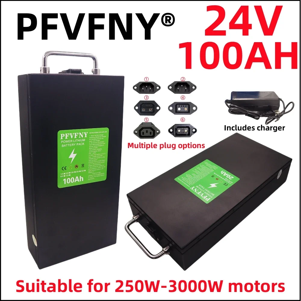 

Air fast transportation New Full Capacity Power 18650 Lithium Battery 24V 20ah-100ah Lithium Battery Pack Suitable for 250-3000W