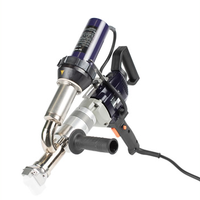 WELDY Machines Booster EX2 Welder Hand Plastic Extruder And Geomembrane For PP PVC Extrusion Welding Gun