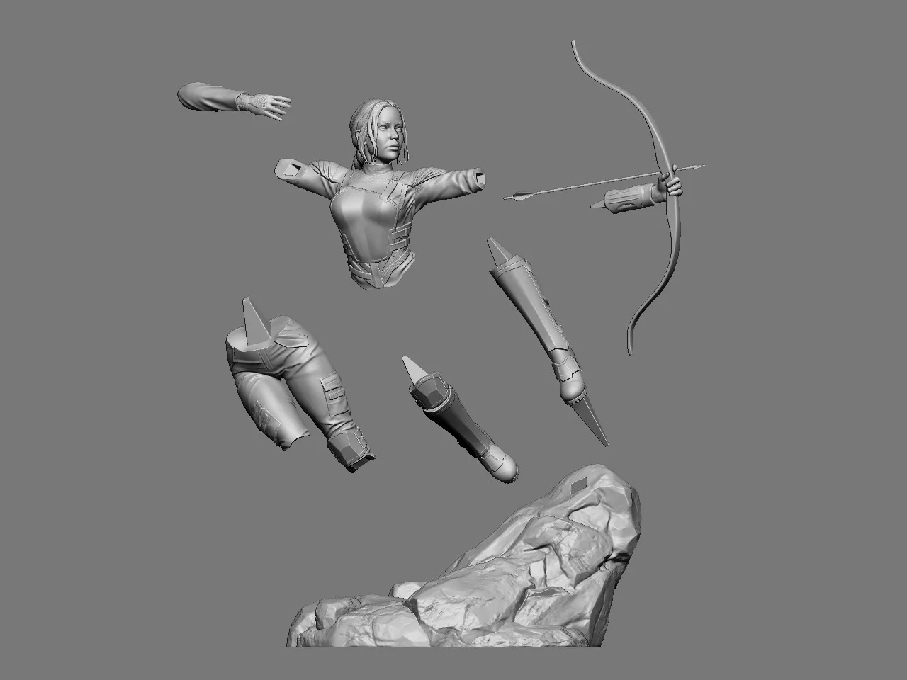 

LindenKing Garage Kits ACSS783 3D Scale Figure GK Model Colorless and self-assembled Collections To Modelers