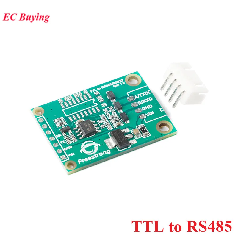 TTL-485 TTL-232 TTL to RS232 RS485 Conversion Adapter Board Converter Module 3.3V Suitable MCore PCB RS-485 RS-232