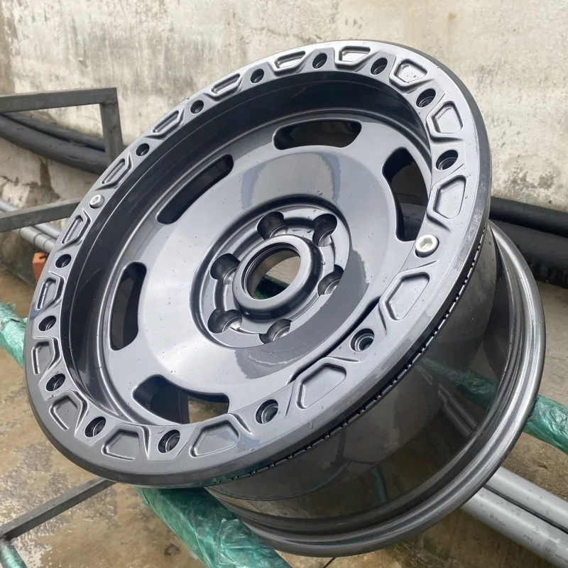 Kundenspezifische tiefe konkave 18 19 20 21 22 23 Zoll PCD5x100 6x139,7 5x150 geschmiedete Aluminiumlegierung Offroad-Beifahrer-SUV-Auto schwarze Felge