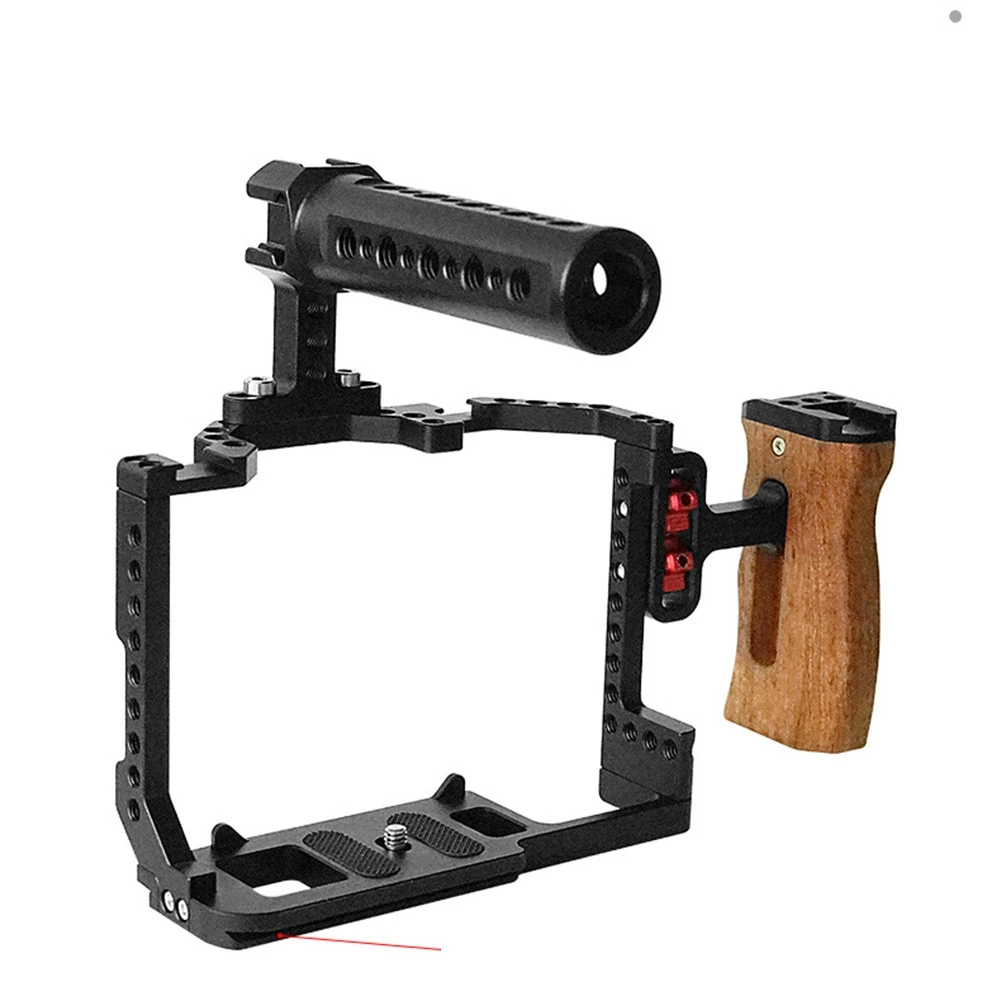 ABFN-jaula para cámara de fotografía, aleación de aluminio para piezas de cámara Canon EOS 90D/80D/70D DSLR