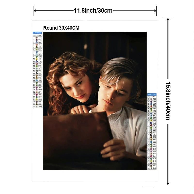 2024 New 5D DIY RMS Titanic Diamond Painting Kit Diamond Embroidery Color Oil painting handmade DIY Mosaic art home decoration