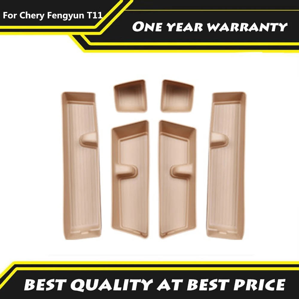 

Fit For Chery Fengyun T11 2025 2026 Door Storage Box Door Edge Groove Pad Storage Bag Car Interior Protective Equipment