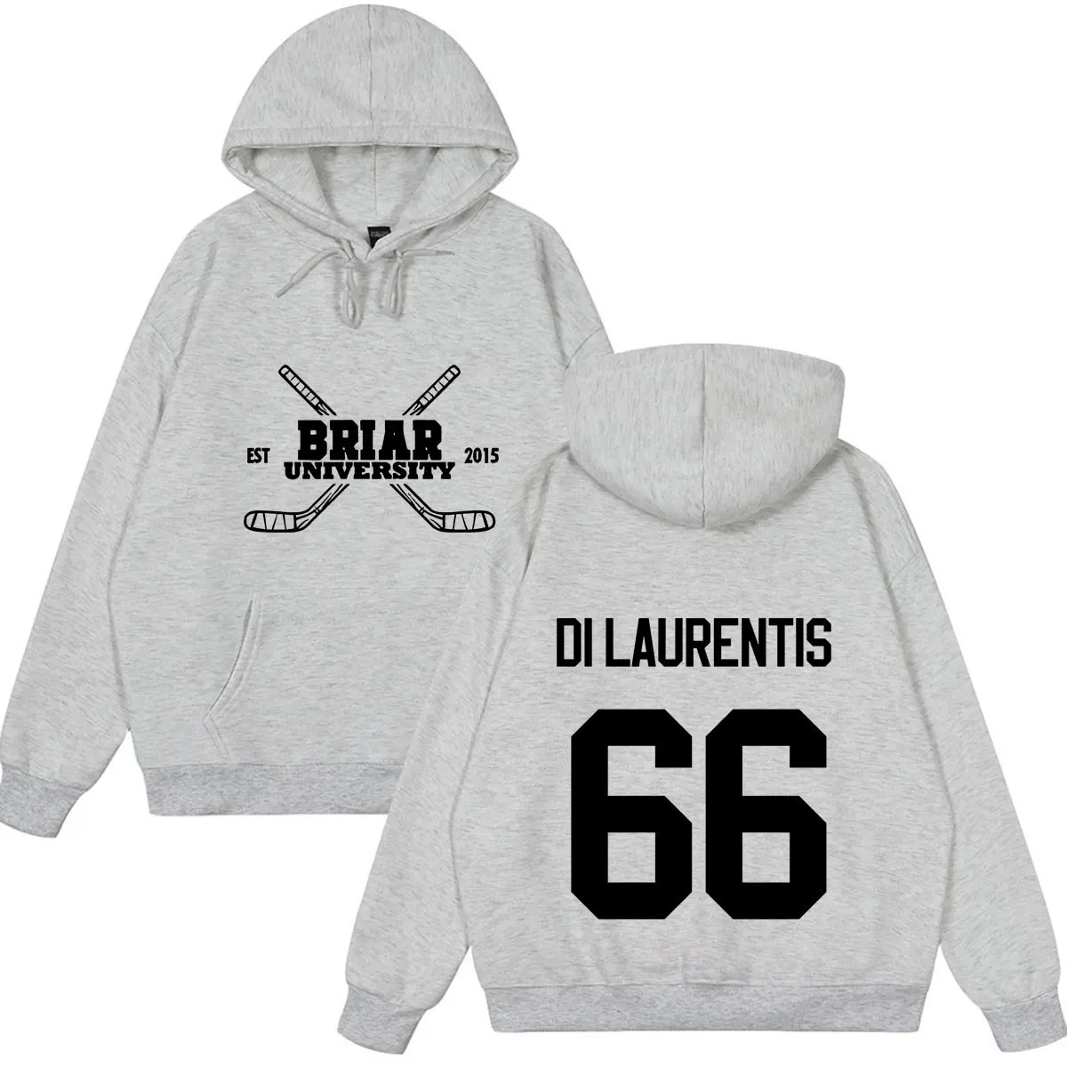 2026 Off Campus TV Series Tops Tucker 46 Briar University Clothing Fashion Funny Clothes Couple Hoodies Loose Wears Fleece Hoody