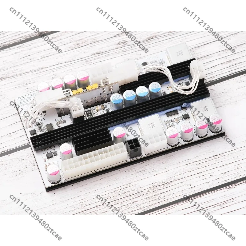 500W Wide Voltage Dual Channel Input DC-ATX Power Supply Board, High Power Industrial Power Circuit Board Replacement Accessory