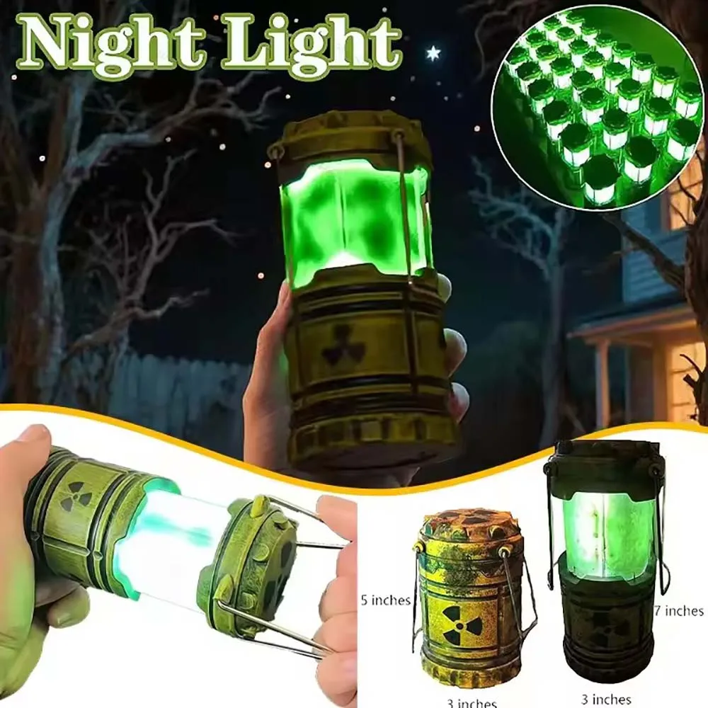 Mini Nuclear Reactor Night Light for Lantern Gift Novelty Lamp for Couple Quirky Bedroom Decoration Glowing Party Prop
