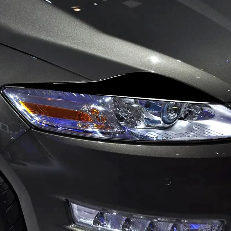 

Car Accessories Front Headlight Eyebrow Eyelids Cover Decor Sticker Trim For Ford Mondeo MK4 2007 2008 2009 2010 2011 2012 2013