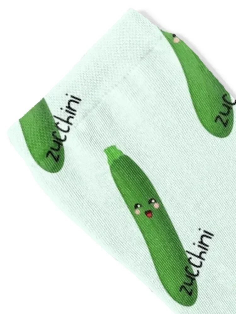 Funny Kawaii Zucchini Socks Running winter gifts crazy man Socks Women's Men's