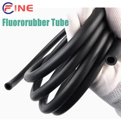 Black Fluororubber FKM Viton Oil Hose Tube Tubing Pipe Acid alkali high temperature corrosion resistance ID 2~16mm