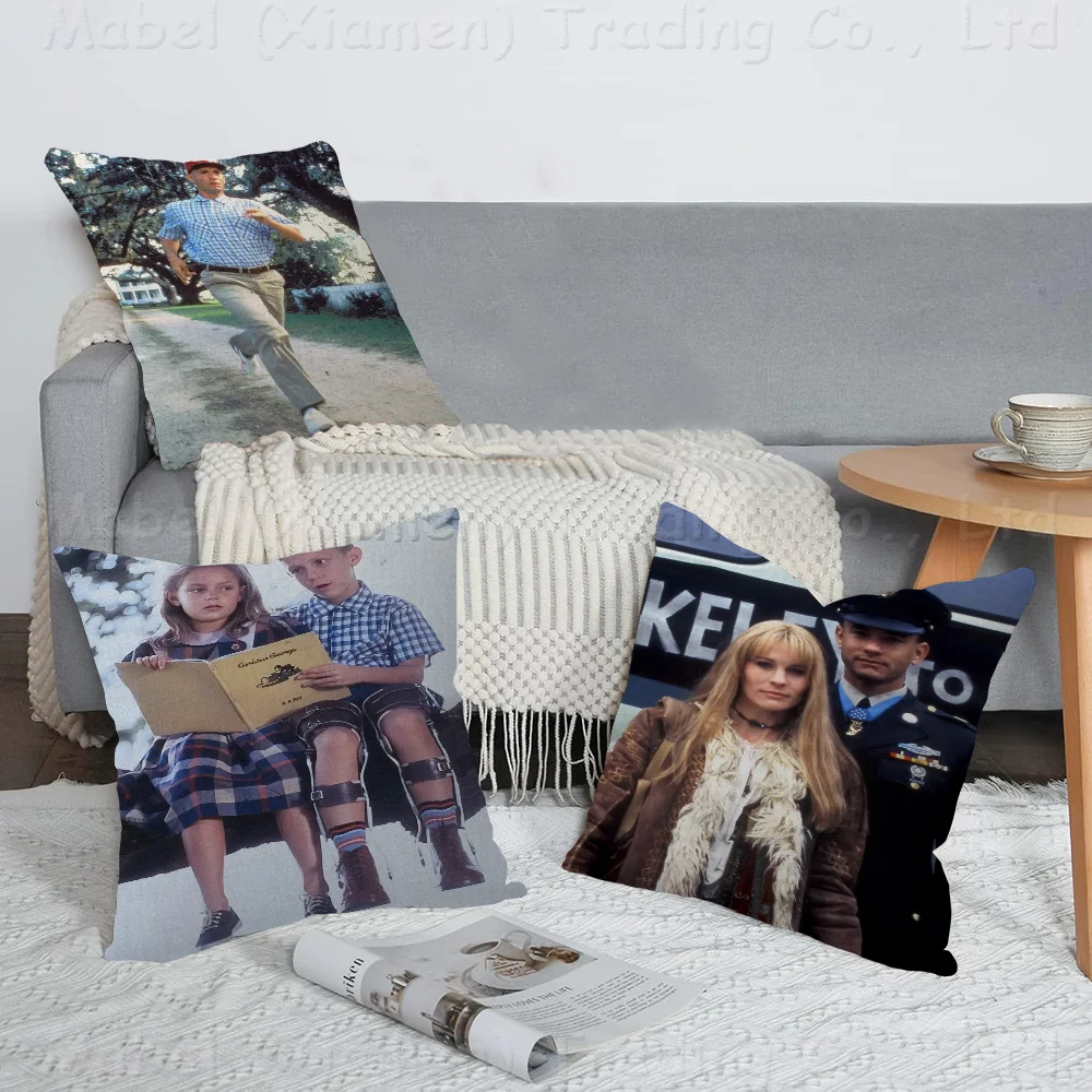 

Forrest Gump Cushion Cover Inches Farmhouse Decor Home Throw Pillow Covers For Couch Decorations