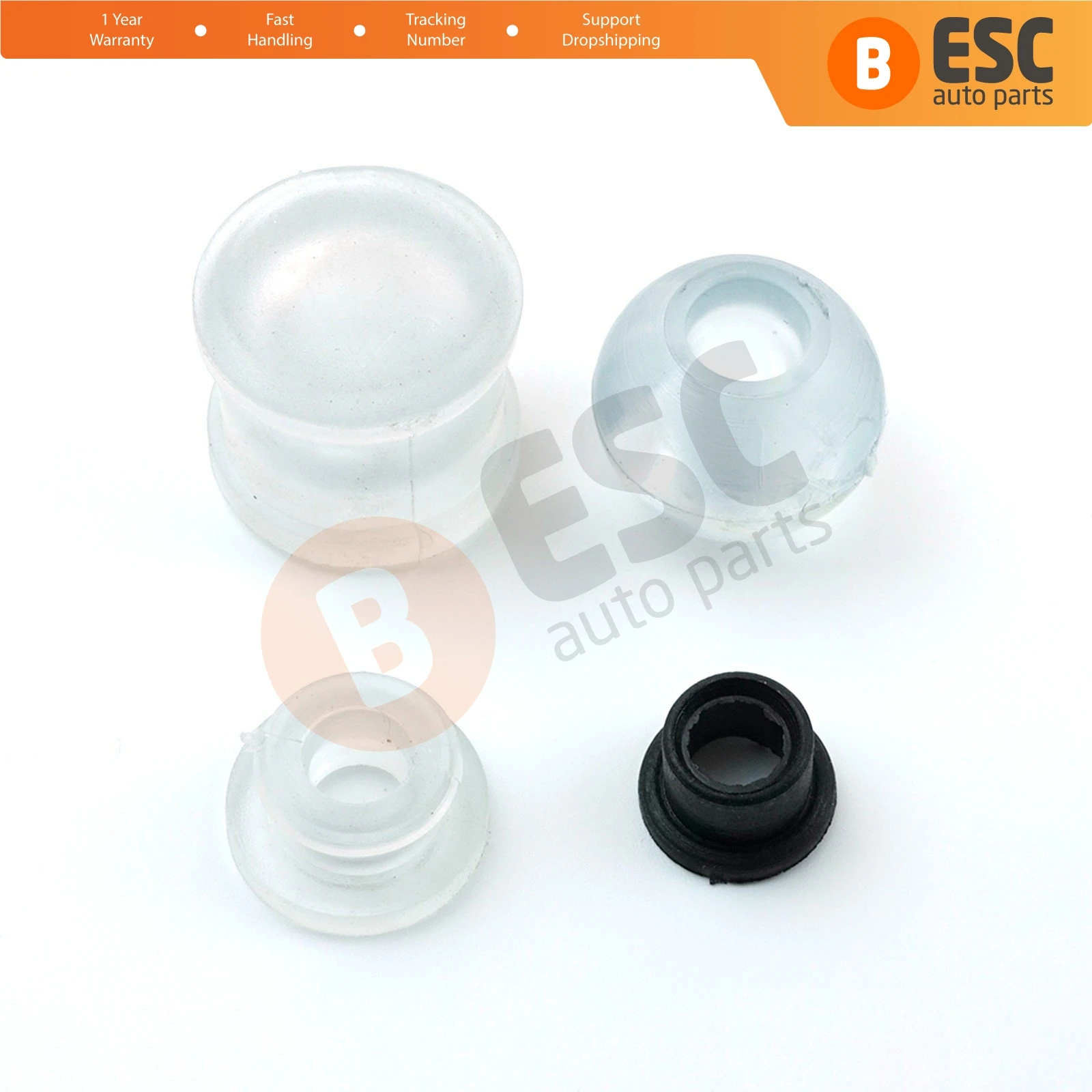 

ESC ESP595 Gearbox Linkage Selector Repair Kit for VW Transporter T4 Caravelle Gearshift socket, ball from the circuit Set of 4