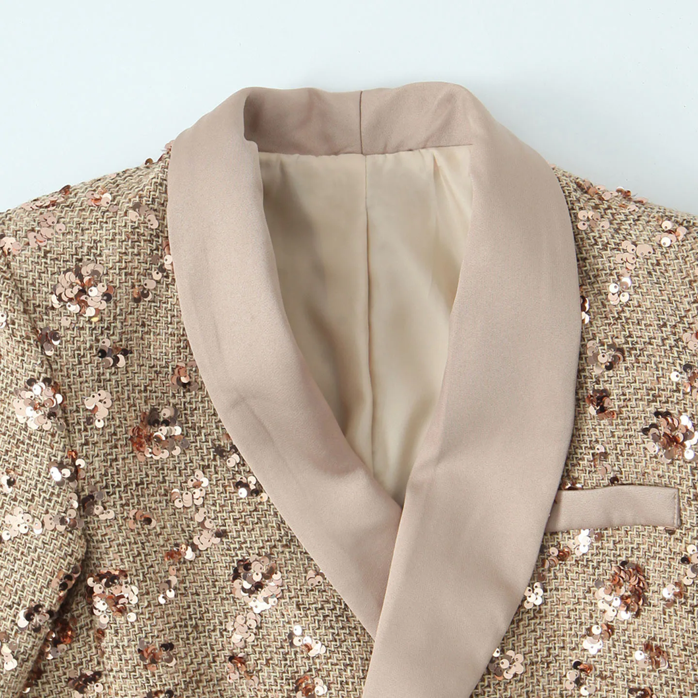 Ele Kralen Werkkleding Jaet 2025 Herfst Nieuwe Sle Damespak Lange Sve Woon-werkvriendelijke Z Merk Kantoor Bovenkleding