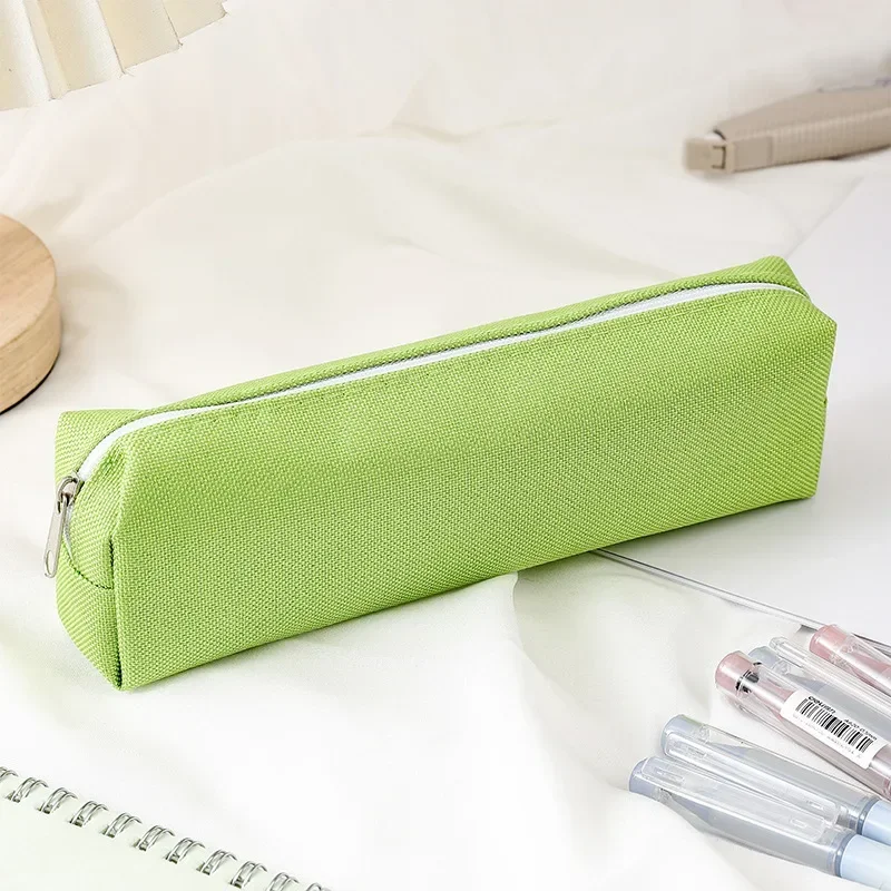 Pencil Cases Bag Stationery Holder Case Storage Box Zipper Pencil Pouch Student School Supplies Storage Pouch Makeup Pouch Purse