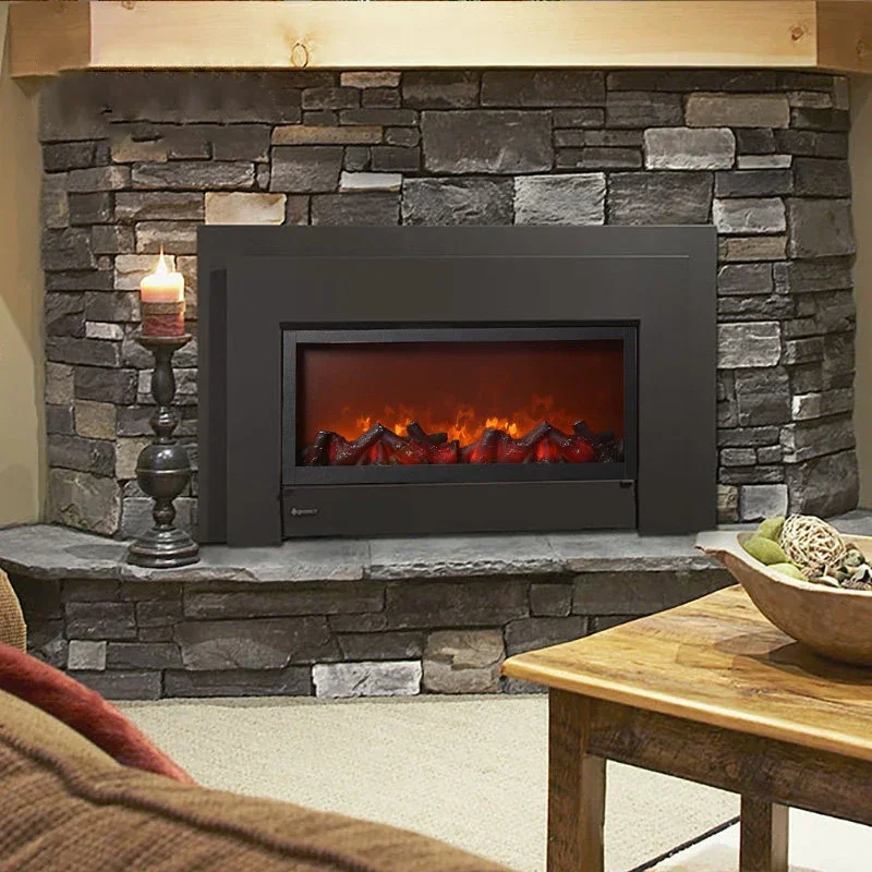 Modern Tabletop Fireplace Realistic Flame Effect Smokeless Safe Decorative Fireplace For Living Room Home Decor