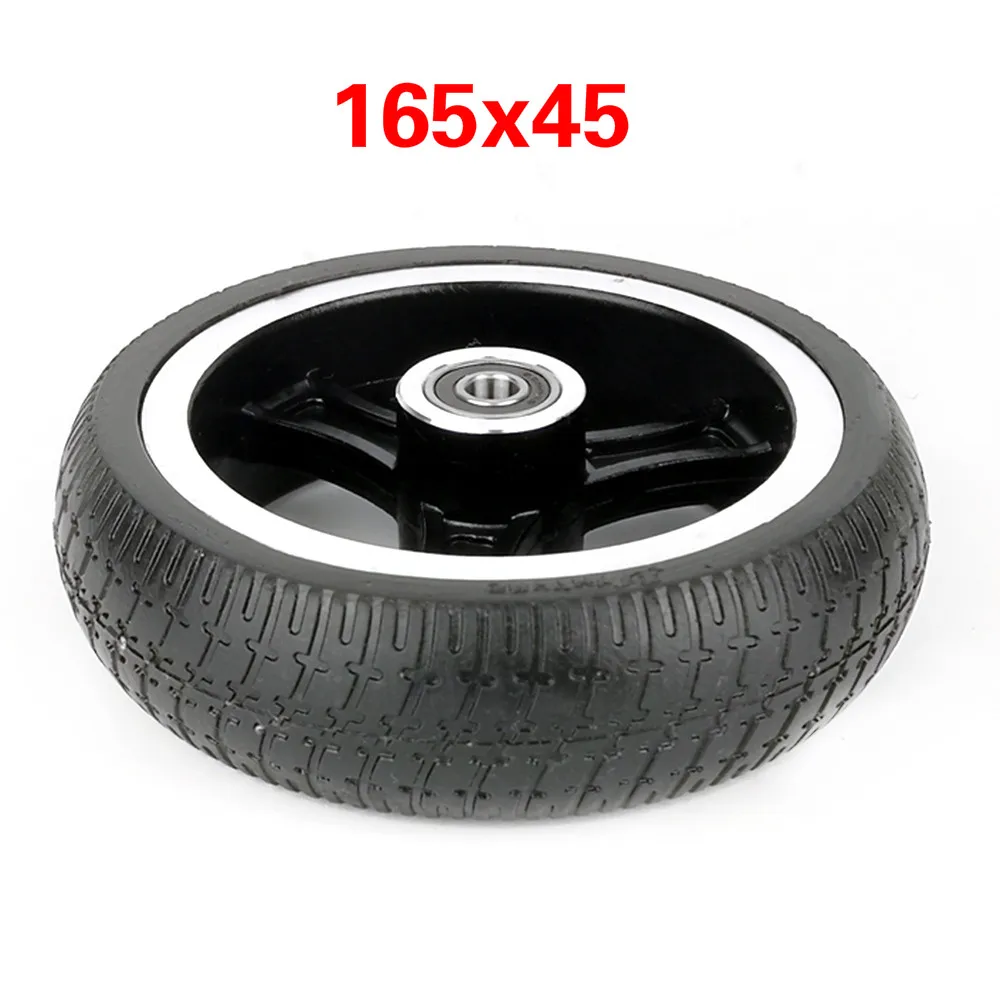 High Quality165x45 Solid Wheel Tyre for Mini Electric Scooter Balancing Car Explosion-proof Wheel Accessories