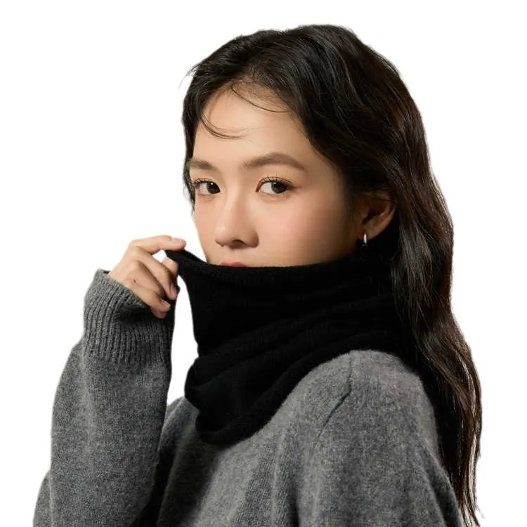 

Зимний и осенний кашемировый воротник-шарф, унисекс, имитация воротника, утолщенный, теплый, оптовая продажа от производителя, вязаный шерстяной шарф-пуловер.