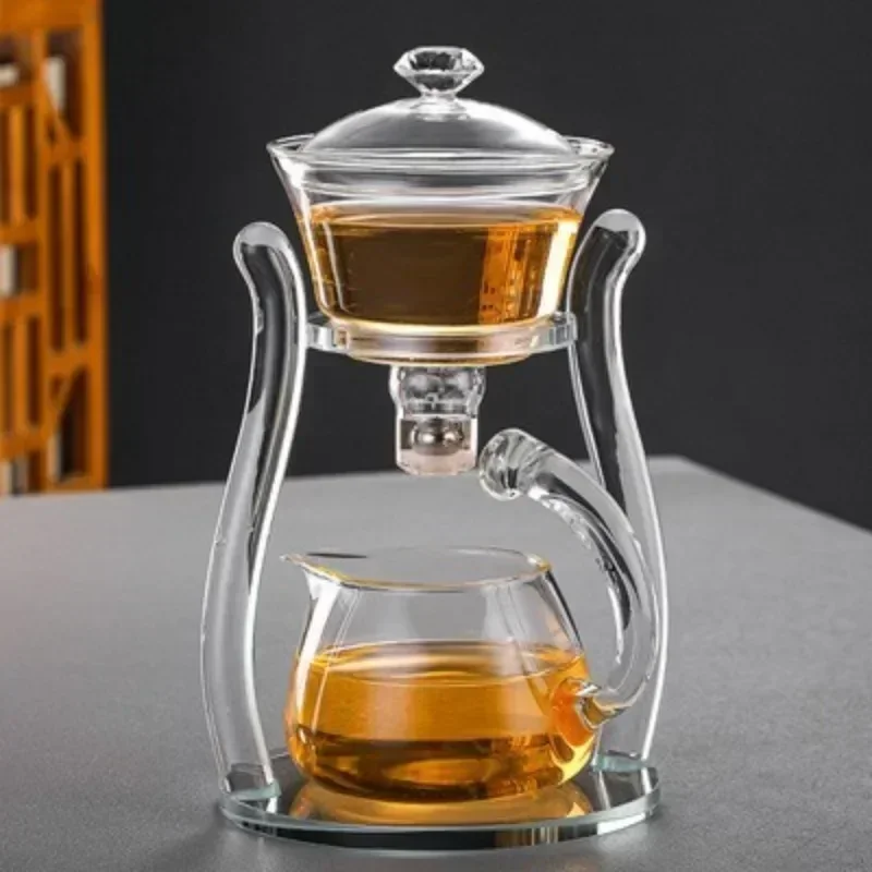 

# Glass Magnetic Tea Set Lazy Person Making Tool Automatic Pot