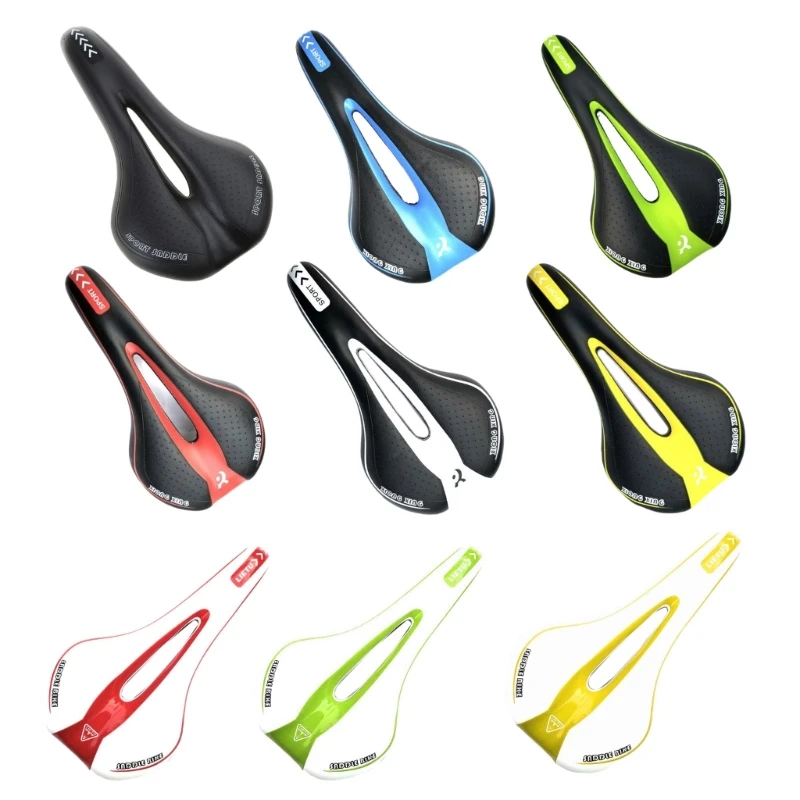 Bike Seat Bicycle Seat for Men Women Bike Saddle Exercise Bike Seat for Stationary/Exercise/Indoor/Mountain/Road Bikes