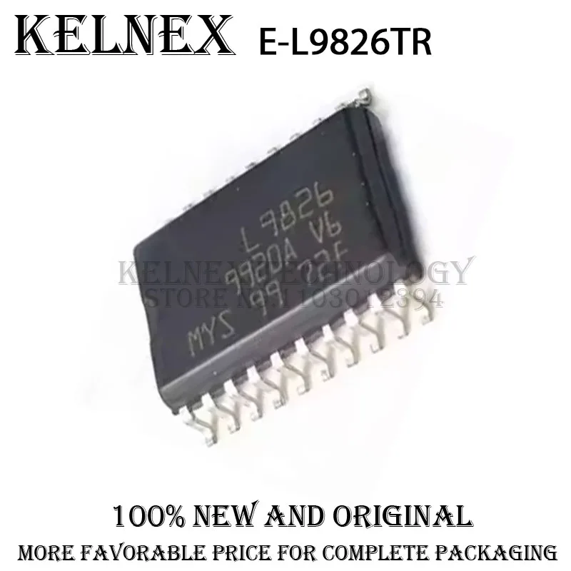 5pcs E-L9826TR SOIC-20-300mil Power electronic switch Eight-channel low-side driver for resistive and inductive loads