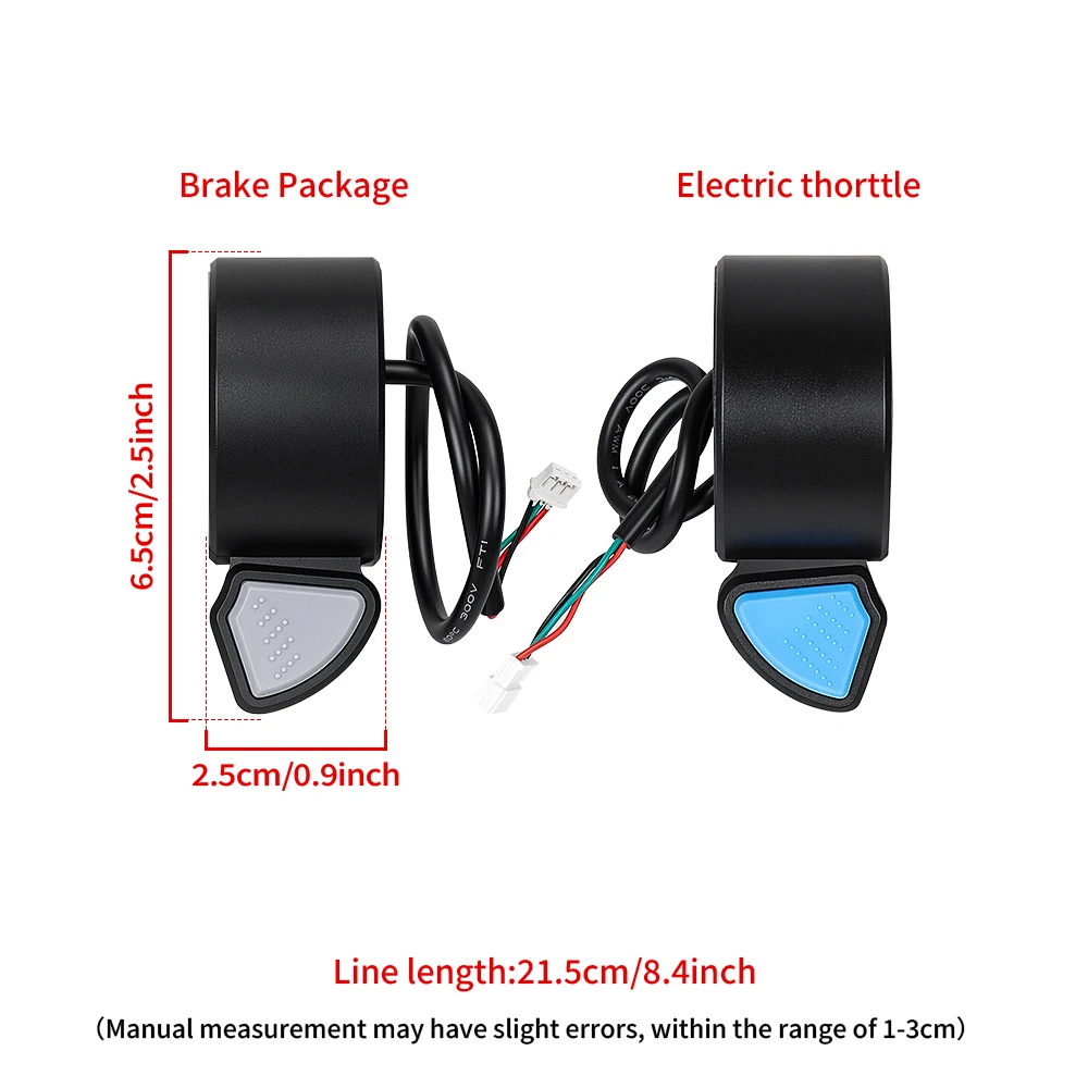 Geschwindigkeit Zifferblatt Daumen Bremse Gas Geschwindigkeit Control Elektrische Finger Bremse Für Ninebot MAX G30 D Daumenrad Gas Trigger Shifter – Detail 16