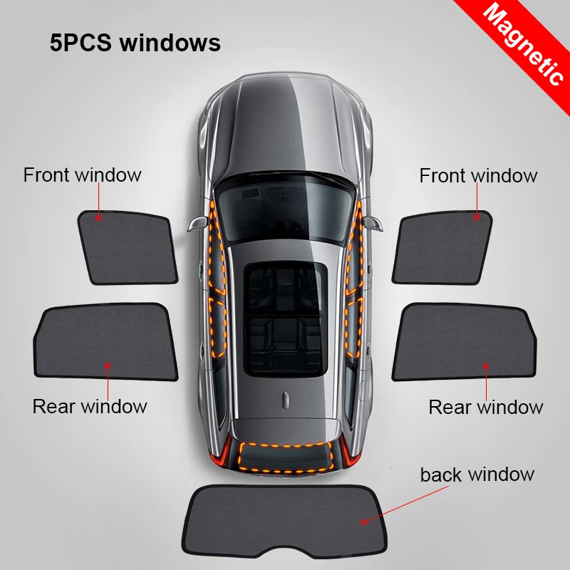 5Pcs Sunshades