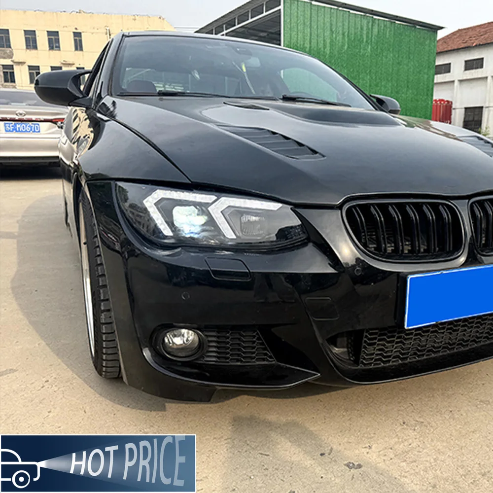 

Bmw 3 серии E92 E93 320I 325I M3 2011-2013 светодиодные автоматические фары в сборе, обновление, высокое качество, аксессуары для линз проектора Drl