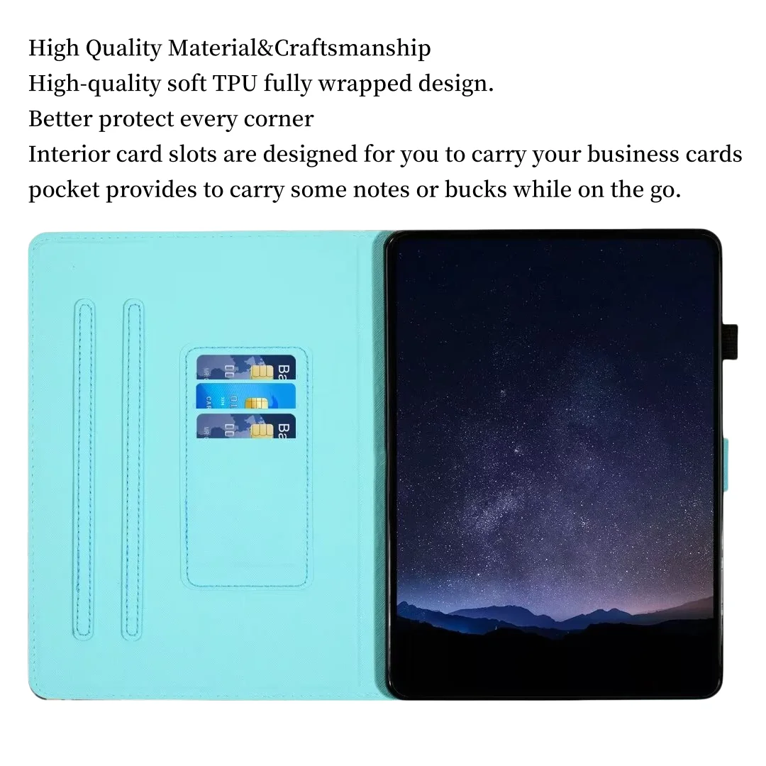 Funda for iPad 10.2 2021 9/8/7th Generation Tablets Protector Stand Folio Flip Original Case for ipad 10.2 2020 2019 Slim Case