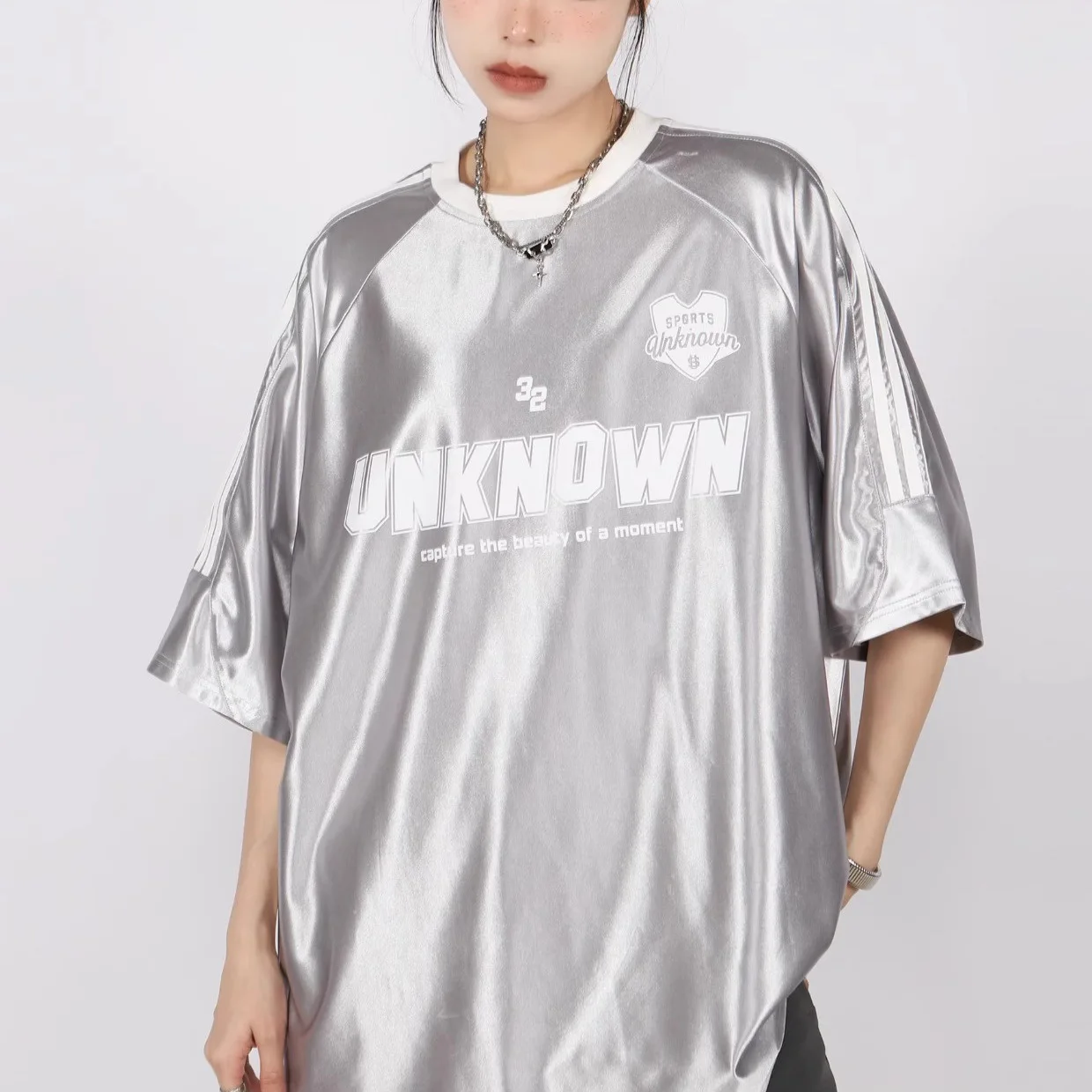 

Man Women Tshirts Bright Design Short Sleeve T-shirt Female Summer Couple American Sleeve Half Sleeve Top Male