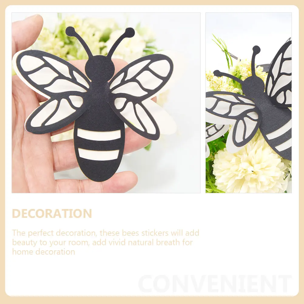 

Decoration Bee Wall Sticker Home Stickers Hollow Out Decal Creative Decorative Delicate Bees Decals