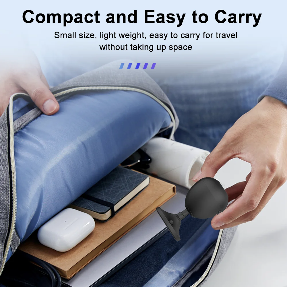 Wireless Mini WiFi Security Camera with Night Vision Motion Detection Home Security Camera Audio Video Recorder Smart Home