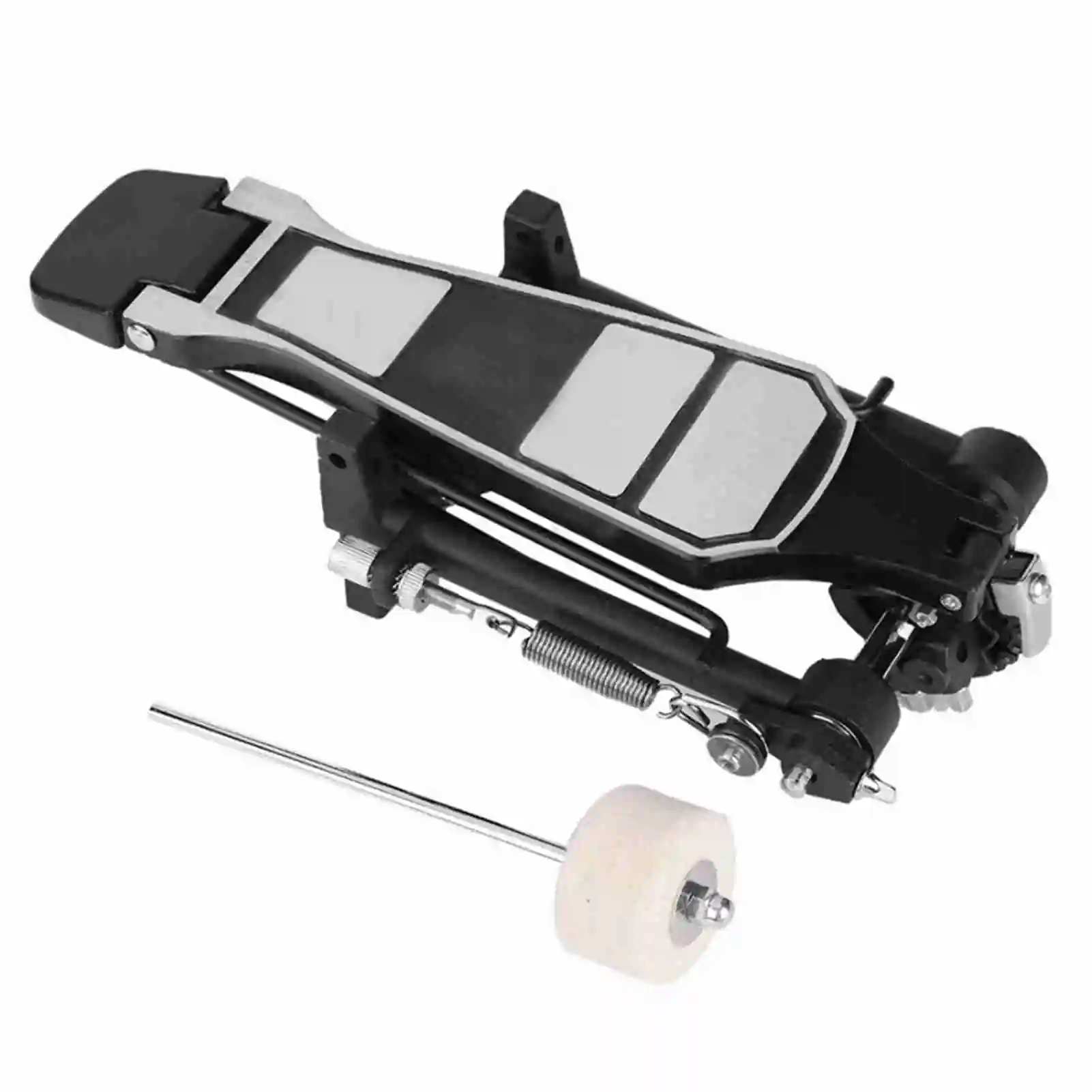 

Double Bass Drum Pedal Dual Foot Kick Percussion Drum Set Accessories Music Instrument Drumming Replacement Parts