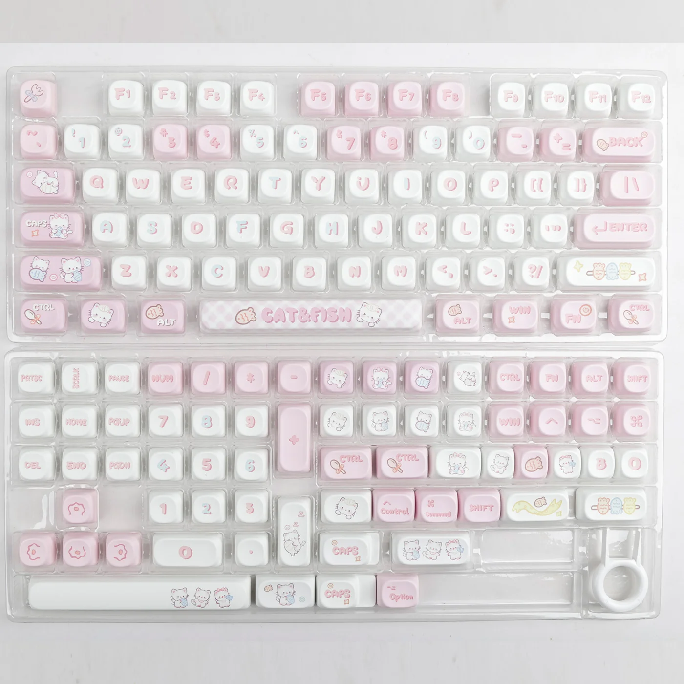 

Keycaps Pink MOA Height MAC Small Warp Thermal Sublimation Ninz A75 F87 HI75 99 104