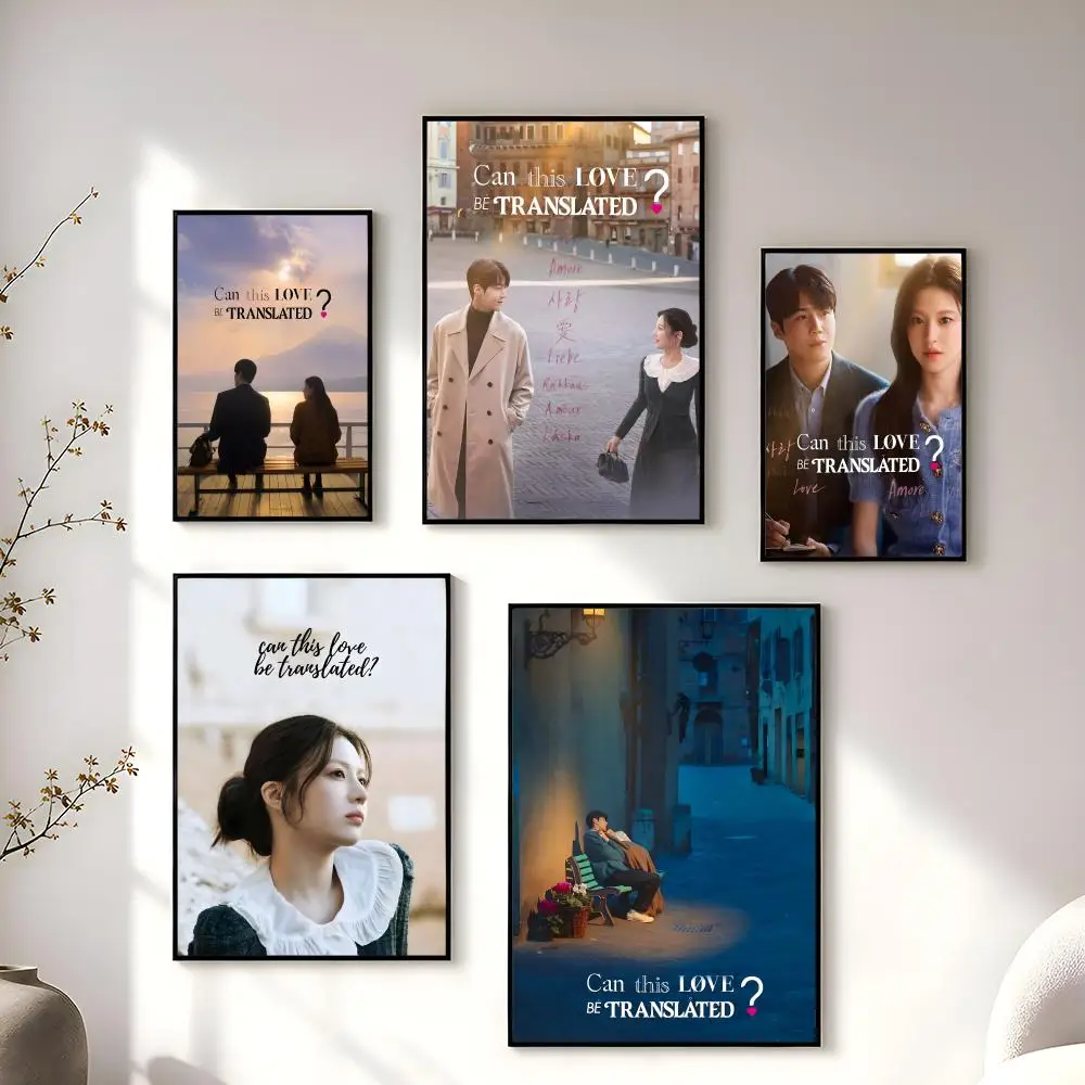 Korean C-Can This Love Be Translated Poster High-Quality And Affordable Wall Stickers For Dormitory And Living Room Decoration