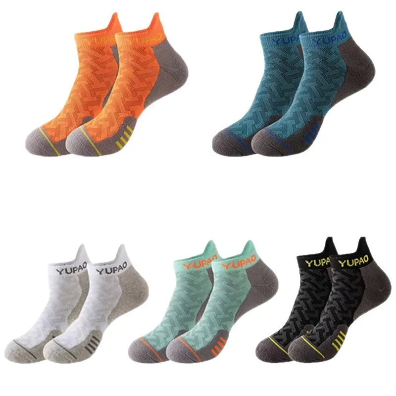 New Men's Professional Sports Short Socks Thick Towel Quick Dry Wicks Fitness Running Ankle Man Gift Breathable Marathon Gym view 6