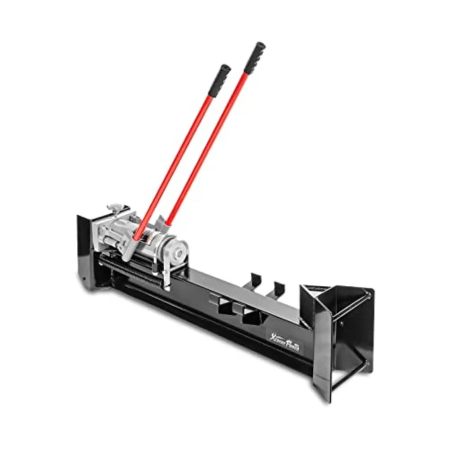XtremepowerUS 12-Ton Hydraulic Log Splitter Fire Wood Logs Cutter Fire Logs Wood Firewood Kindling Machine Manual Operated Spri