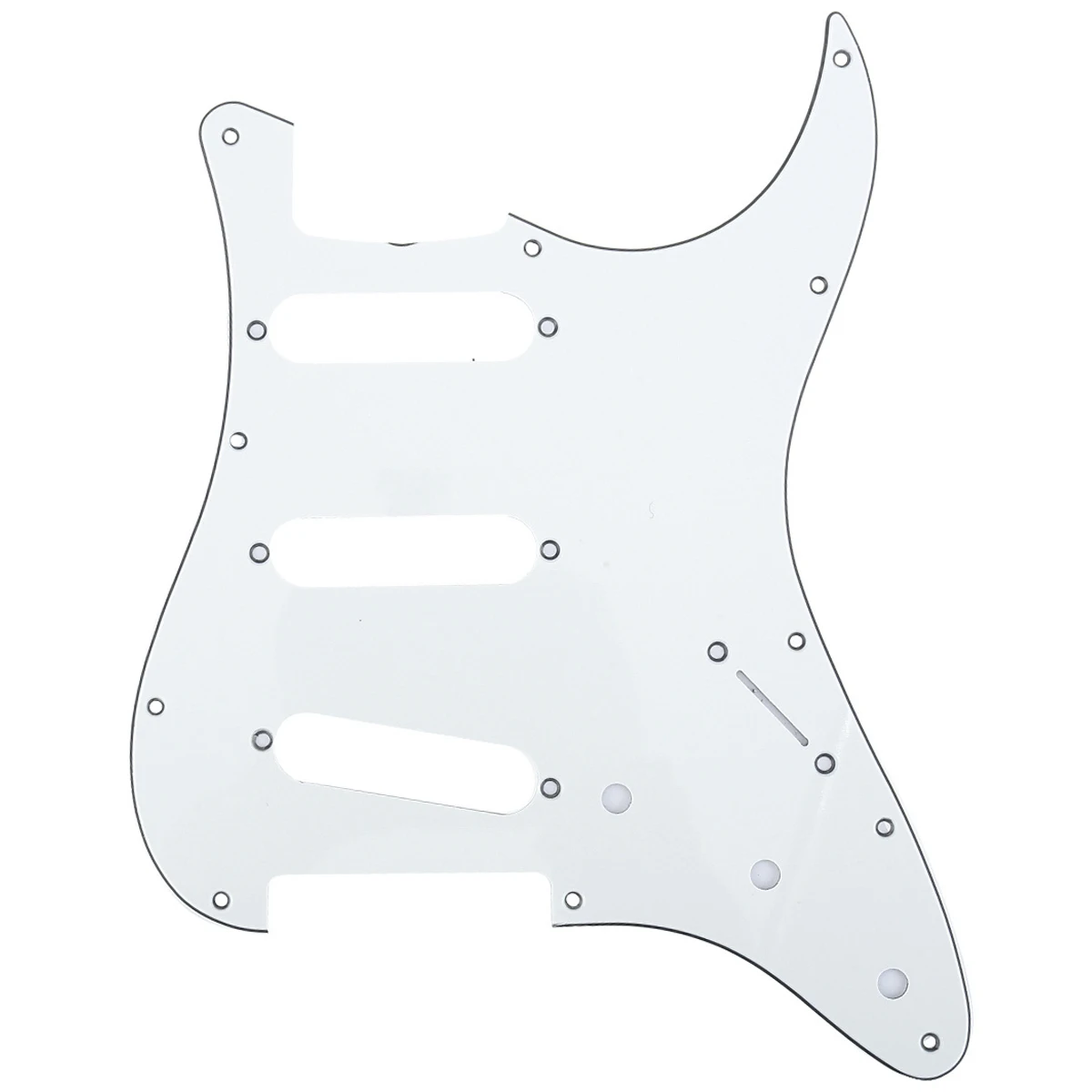 Musiclily Pro 11-Hole 62 ST SSS Guitar Pickguard for MIJ Japan ST
