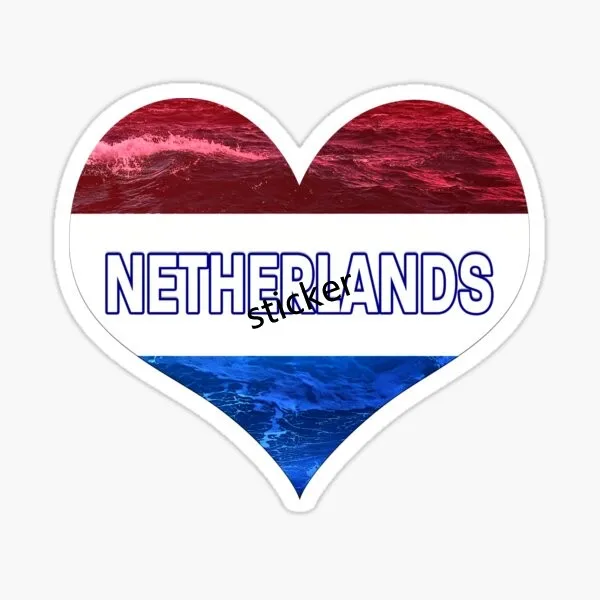 

Netherlands Personalized Motorcycle Helmet Sticker Camper Windows Windshield Luggage Kayak Suv Water Resistant Uv Resistant