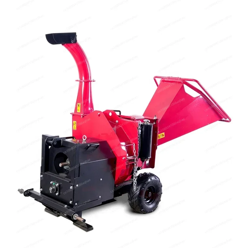 

Forestry Garden Machinery Gasoline ood Chipper Machine Tree Leaves Crusher Shredder