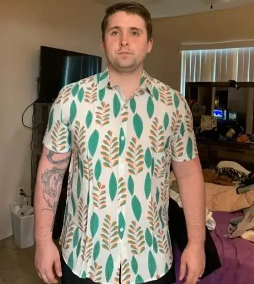 メンズサマーハワイアンシャツビーチウェア花柄プリントNe Nine Sveレギュラーシースペシャルワイドフィットシャツ秋用