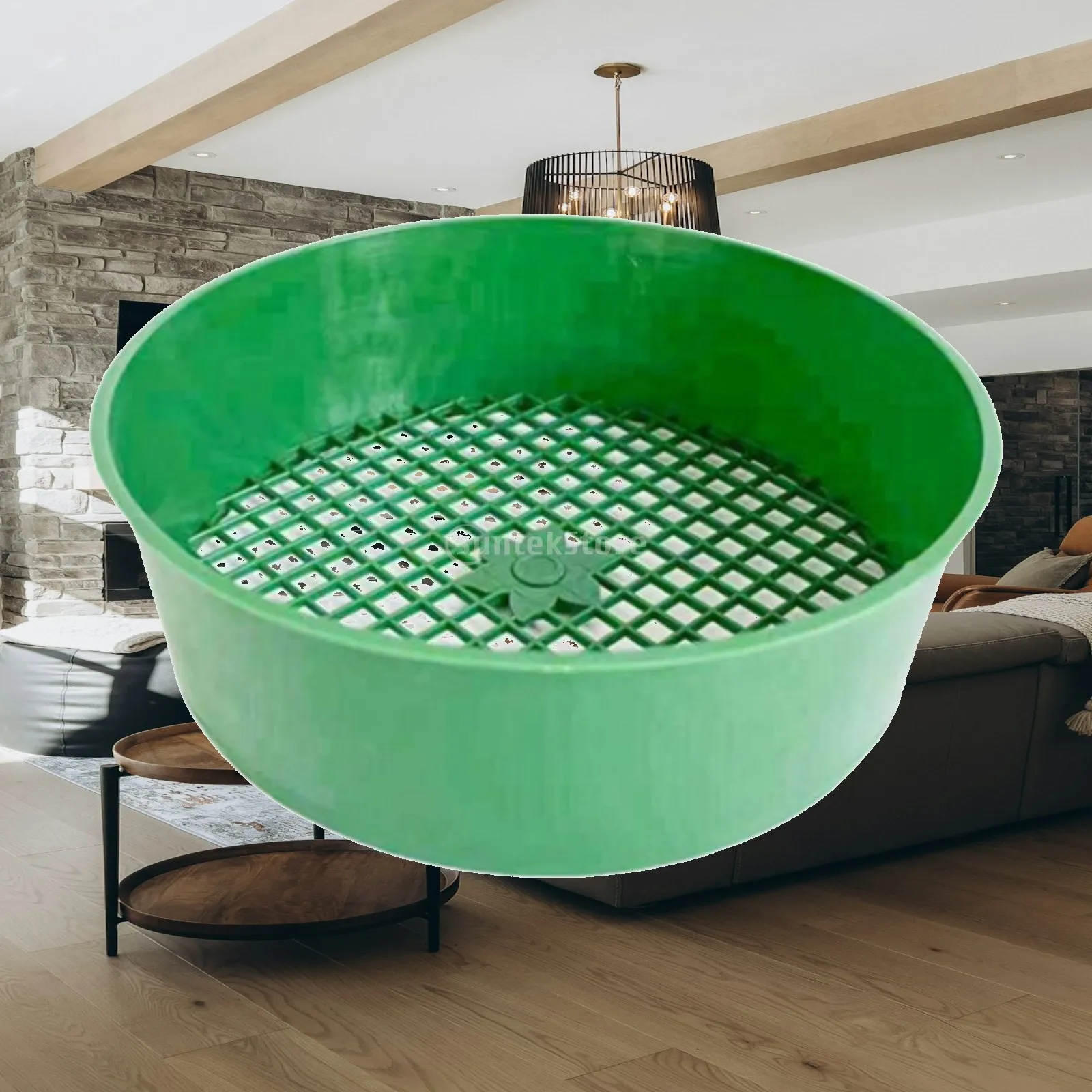 Garden Sieve Gardening Tool Mesh Screen Portable Sifting Tray for Small Gravel Filtering Stone Planting Bonsai