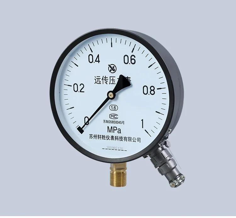 

YTZ-150 1MPa Resistance Pressure Gauge Variable Frequency Constant Pressure Remote Transmission Pressure Gauge