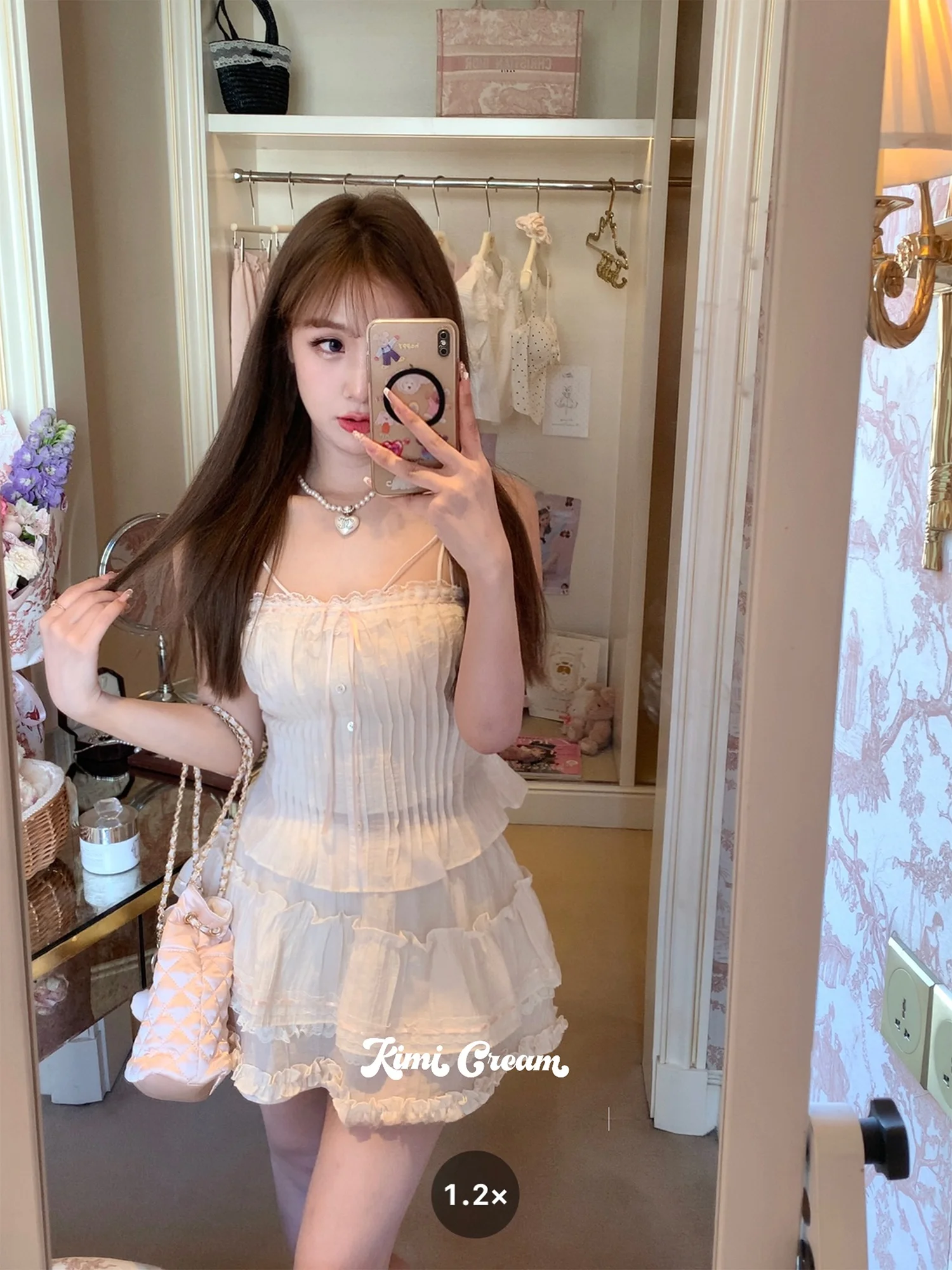 

Летний повседневный дышащий топ-жилет Kimicoy Sweet Girl с кружевом, рюшами и завязками на талии для женщин