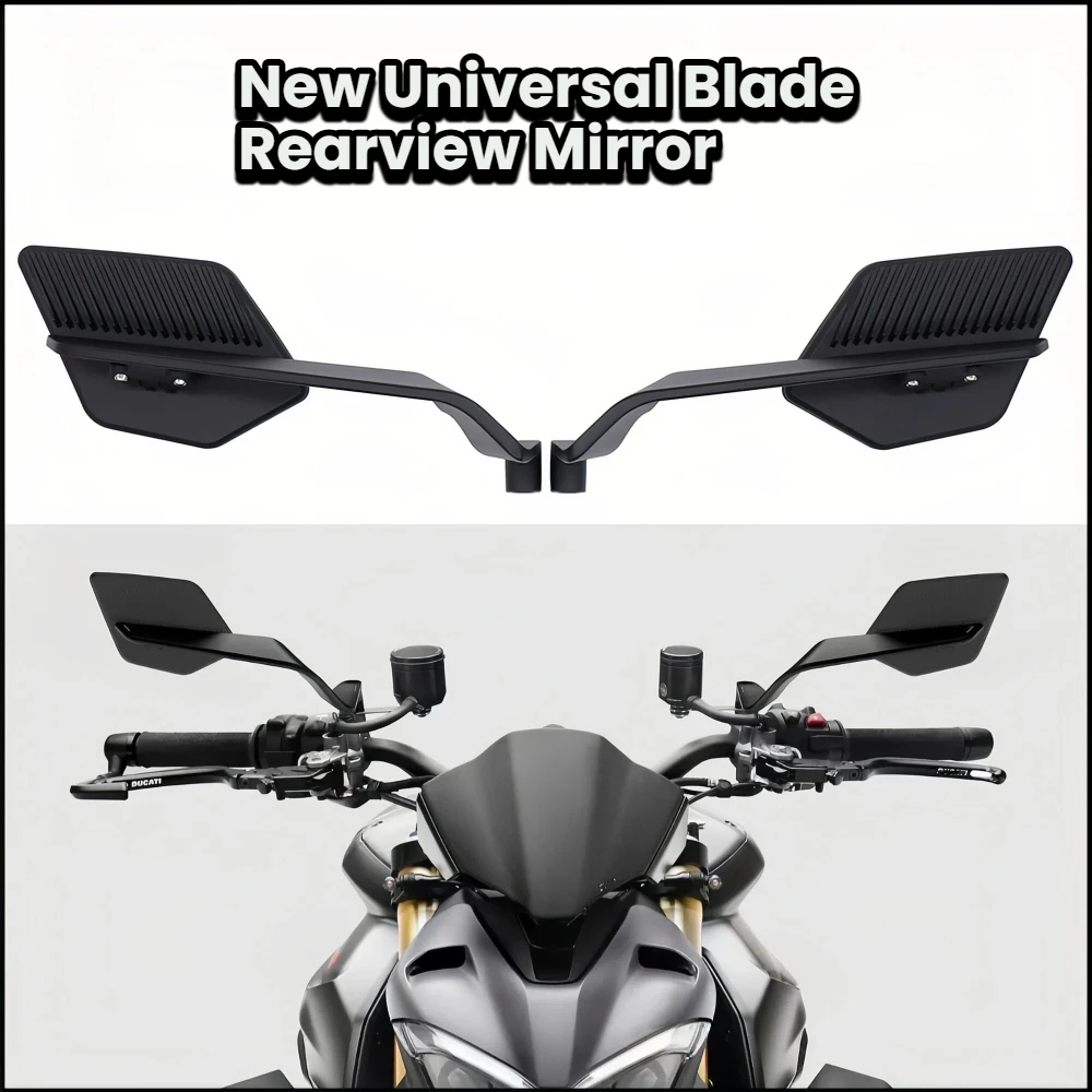 Brand New Motorcycle Rearview Mirrors Compatible With Ducati Kawasaki Honda And Yamaha Street Bikes Universal Motorcycle Parts