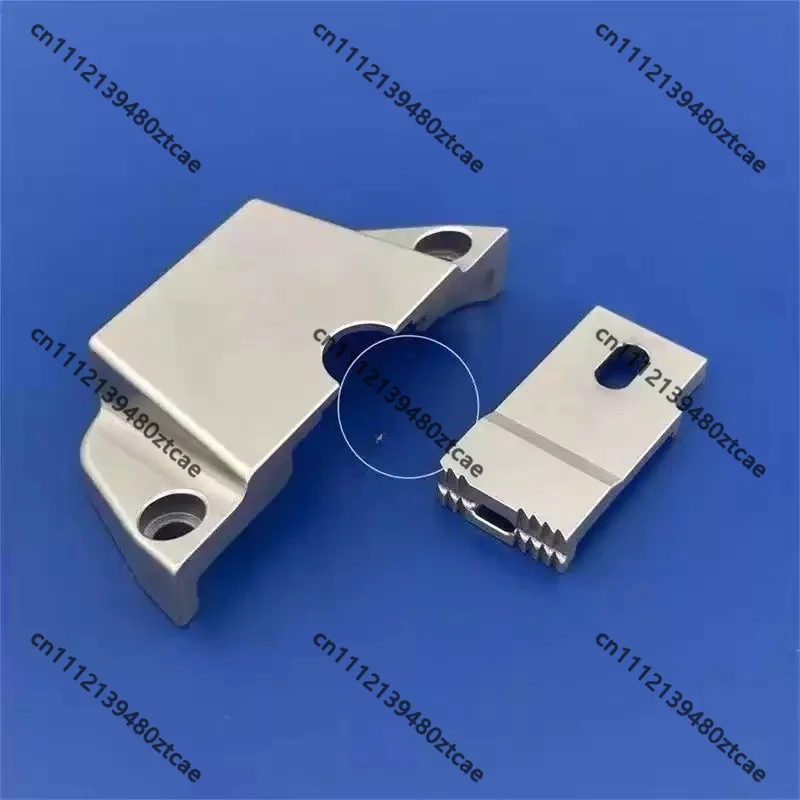Industrial Tube Head Thick Material Sew Machine Needle Plate & Feeding Teeth Part Luggage Processing Accessory