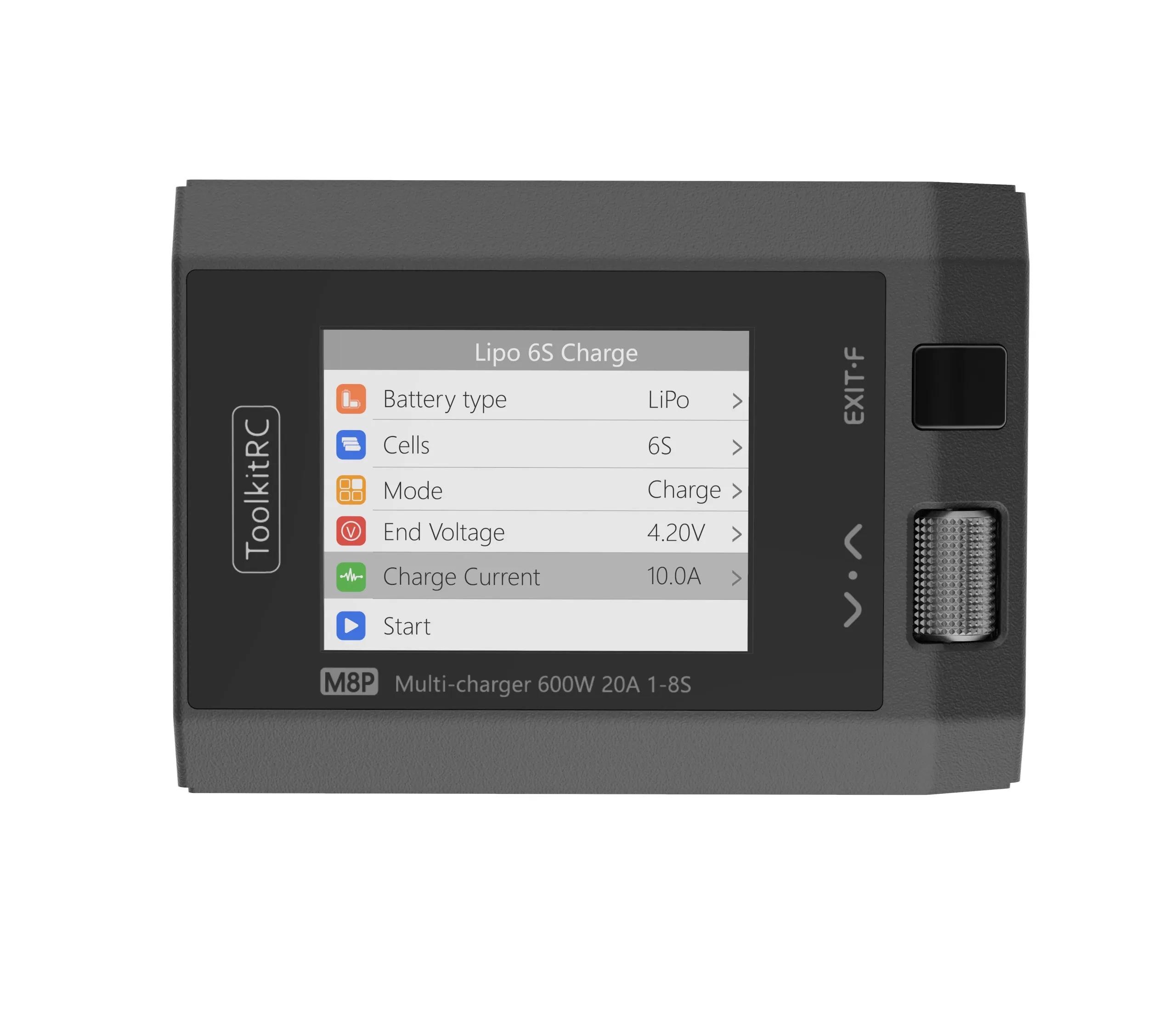 

ToolkitRC M8P Многофункциональное зарядное устройство 1-8S Lipo Maximum 600 Вт/20 А