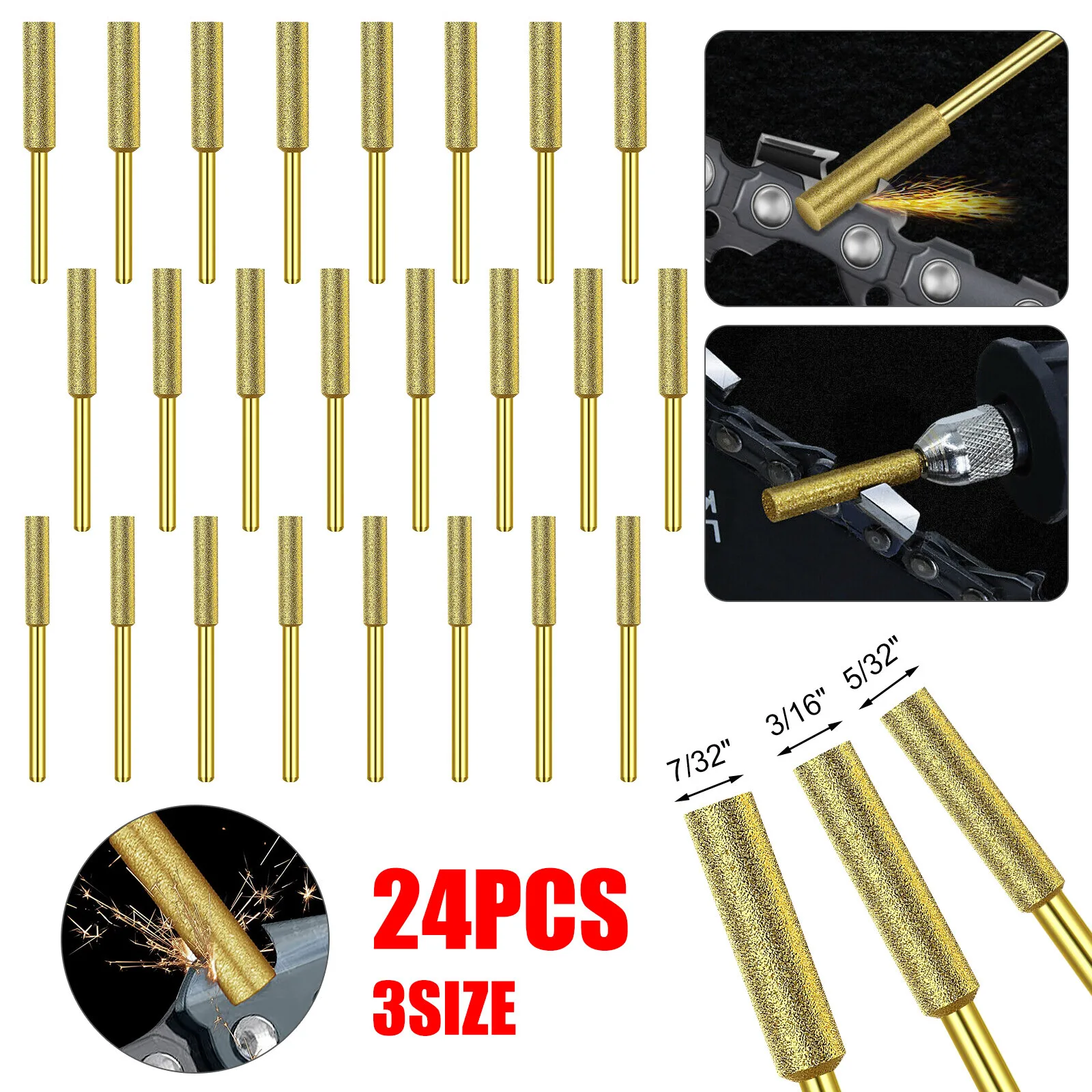 24PCS 3/16