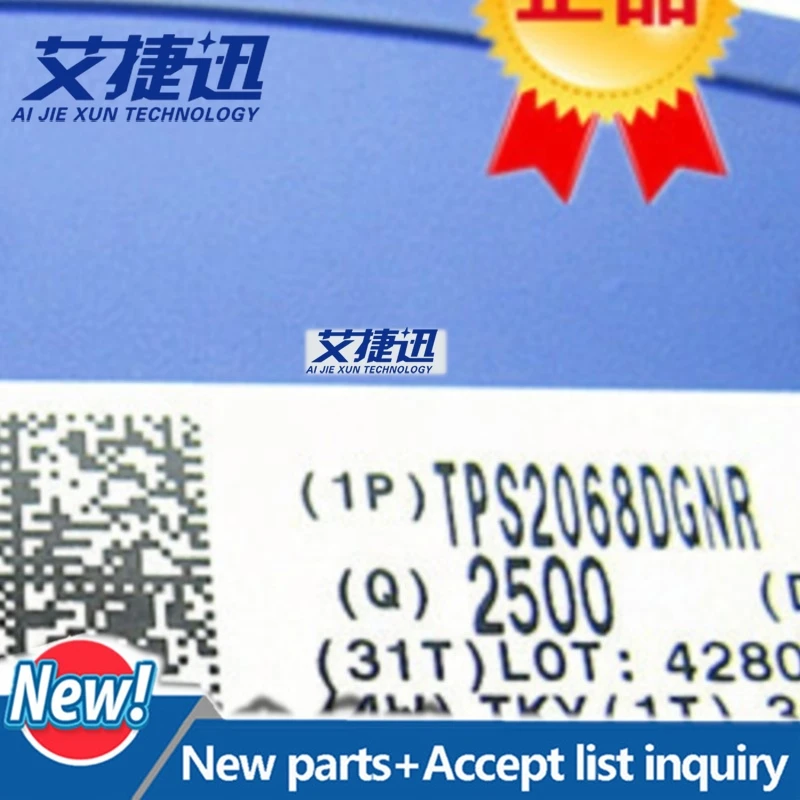 10Pcs 100% New and original TPS2068DGNR TPS2068DGN silk-screen 2068 TPS2068 MSOP8   large stock